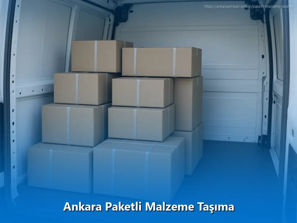Ankara Paketli Malzeme Taşıma