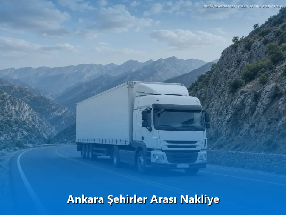 Ankara Şehirler Arası Nakliye